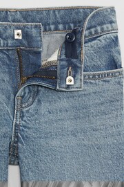 Gap Vintage Wash Blue Mid Rise Straight Washwell Jeans (5-14yrs) - Image 3 of 3