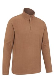 Mountain Warehouse Brown Camber Half-Zip Fleece - Mens - Image 2 of 3
