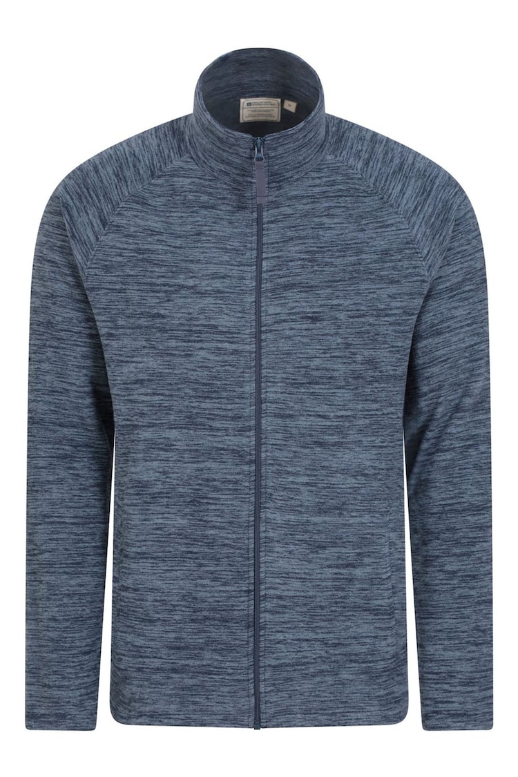 Mountain Warehouse Blue Snowdon Full Zip Fleece - Mens - Image 1 of 4