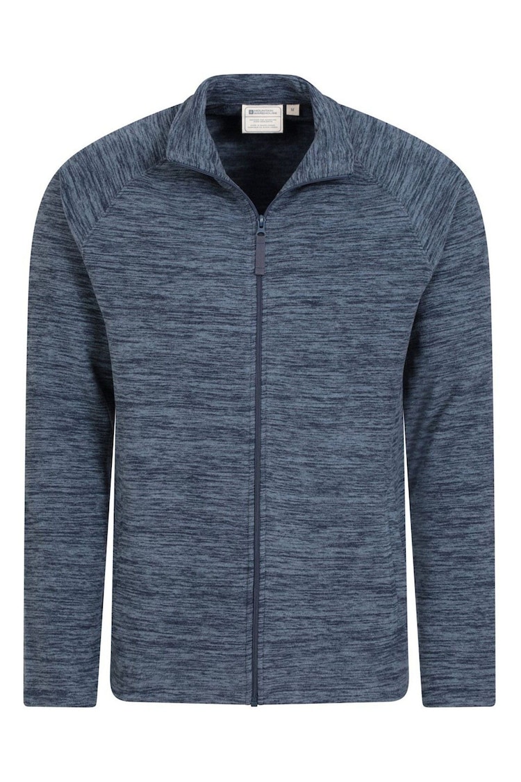 Mountain Warehouse Blue Snowdon Full Zip Fleece - Mens - Image 4 of 4