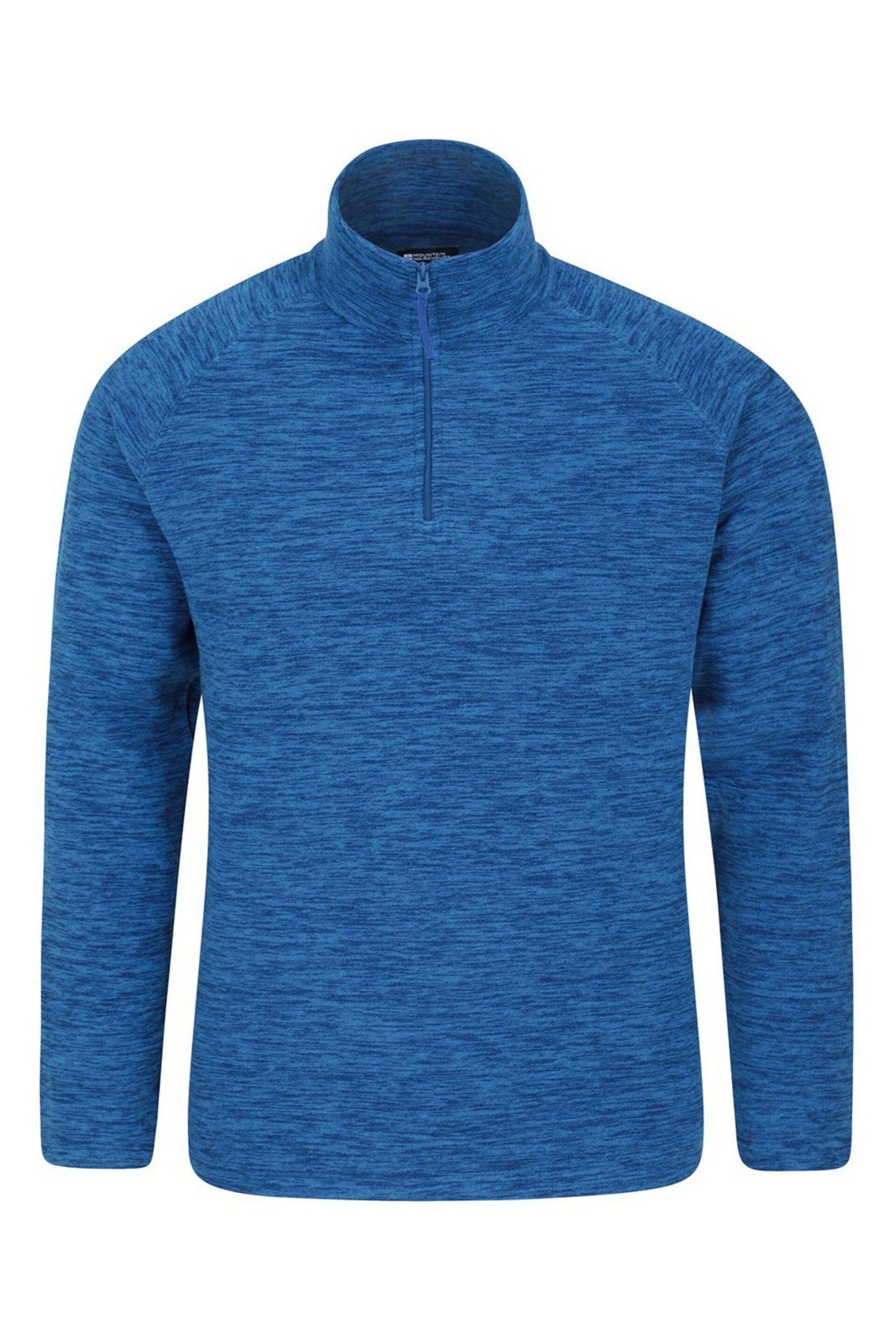 Mountain Warehouse Medium Blue Snowdon Mens Micro Fleece - Image 1 of 2