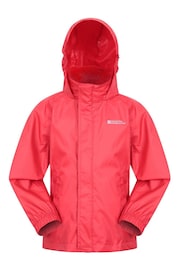 Mountain Warehouse Red Pakka Waterproof Jacket - Kids - Image 1 of 2