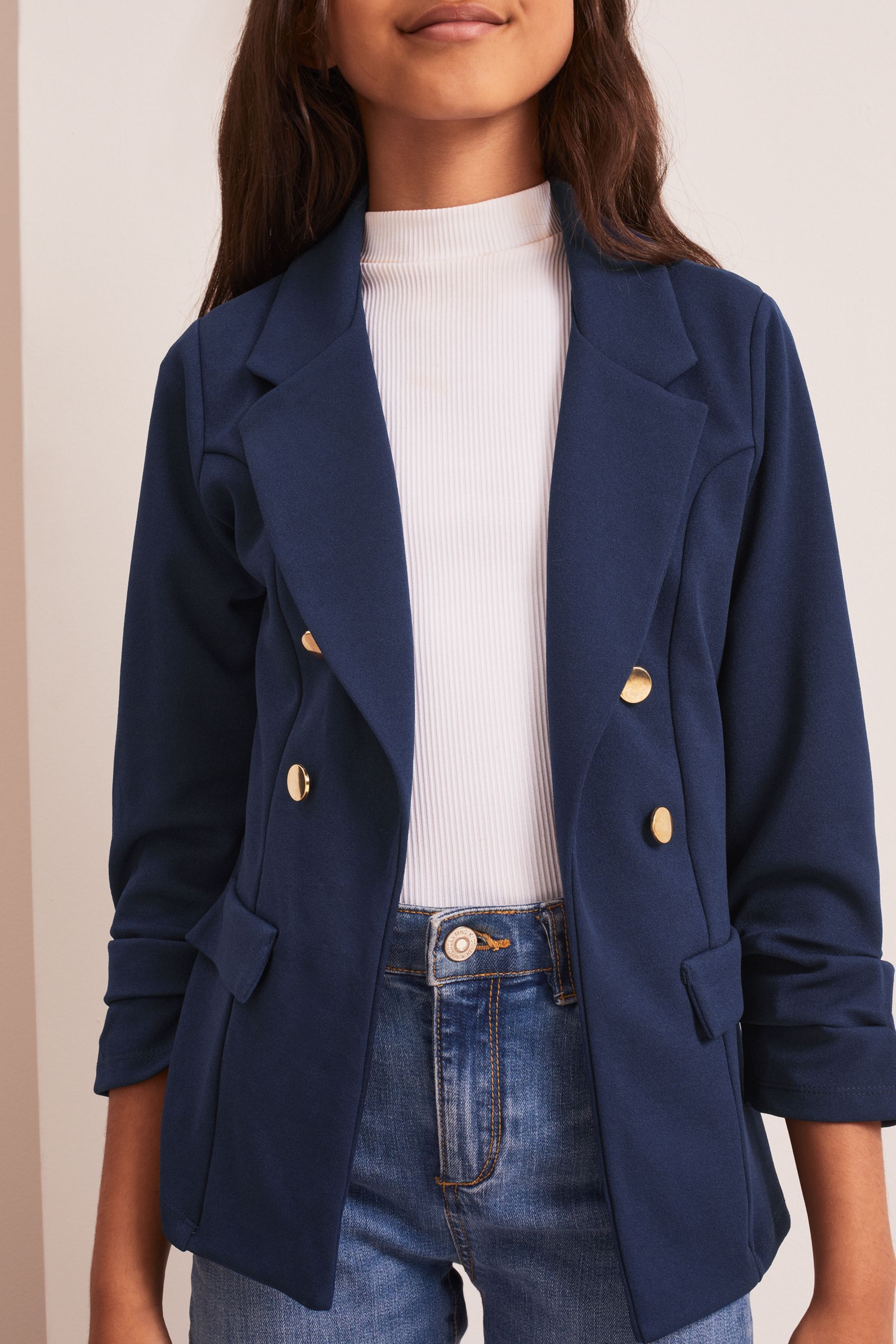 Buy Lipsy Navy Blue Blazer from Next Luxembourg