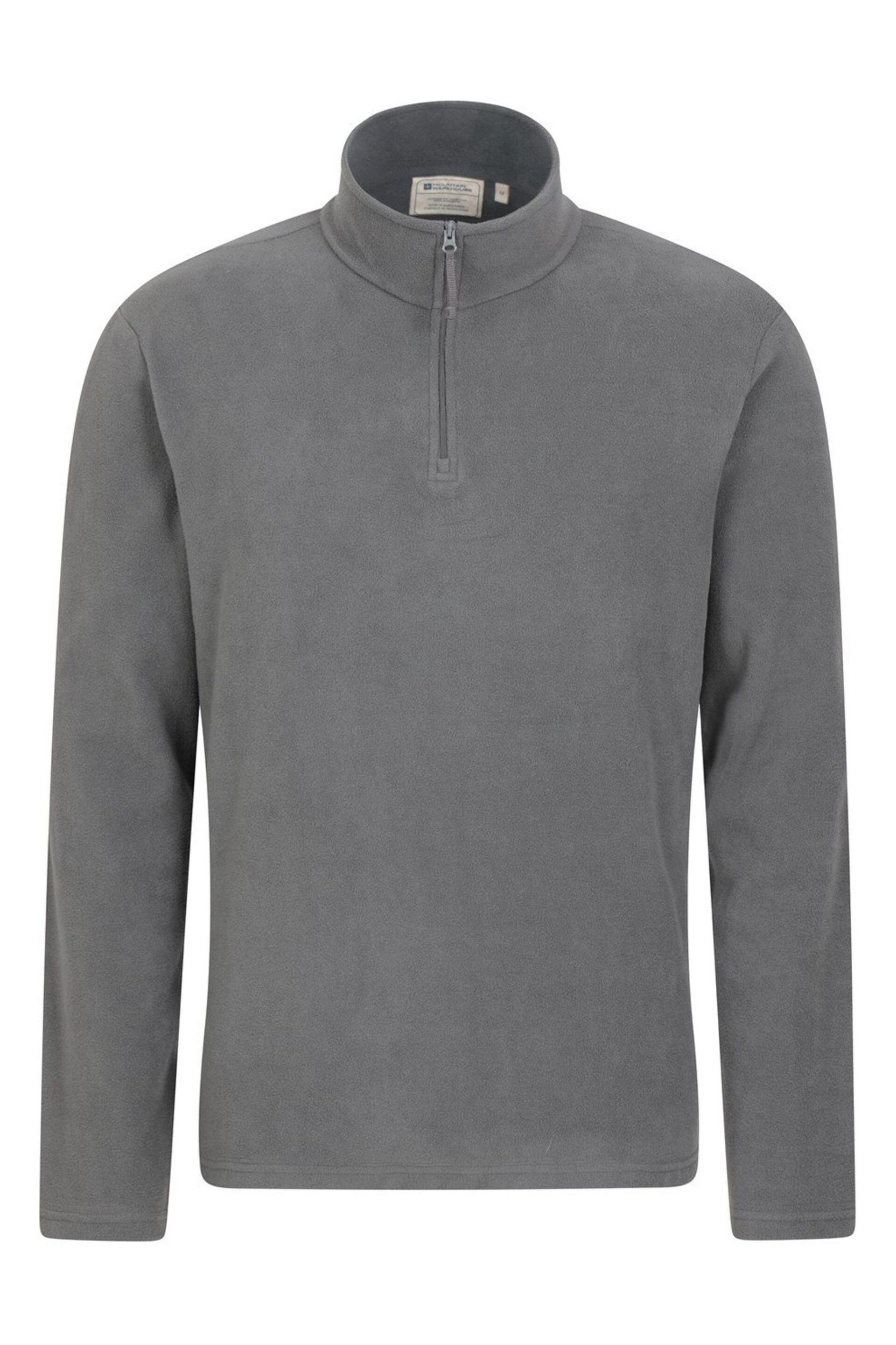 Mountain Warehouse Grey Camber Half-Zip Fleece - Mens - Image 1 of 2