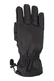 Mountain Warehouse Black Classic Waterproof Gloves - Image 3 of 3