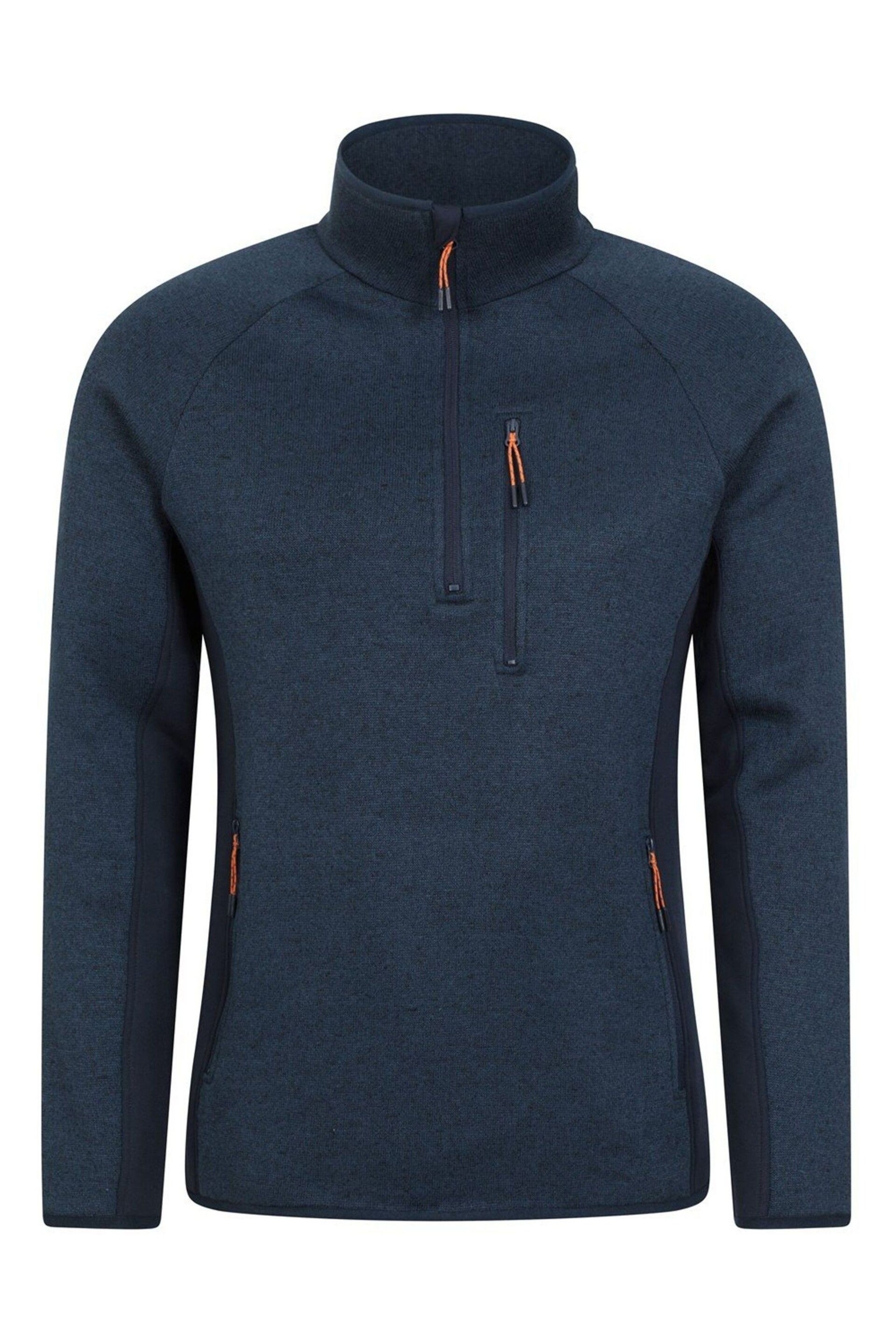 Mountain Warehouse Blue Treston Half-Zip Fleece - Image 1 of 2