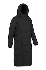 Mountain Warehouse Black Cosy Wrap Extreme Down Coat - Image 2 of 3