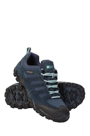 Mountain Warehouse Blue Belfour Womens Outdoor Walking Shoes - Image 1 of 2