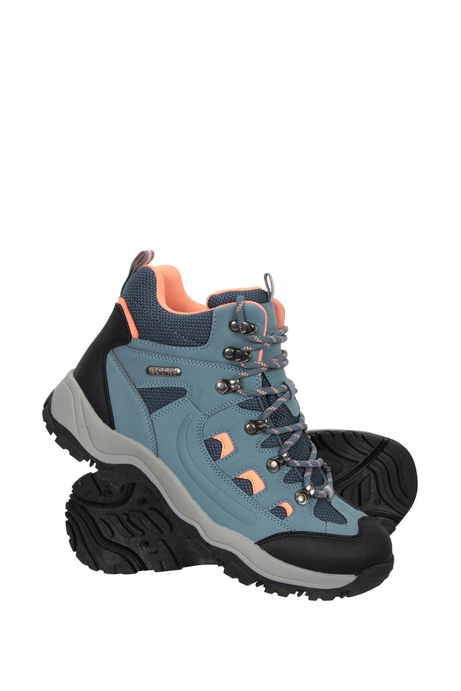 Mountain Warehouse Blue Adventurer Waterproof Boots - Image 1 of 3