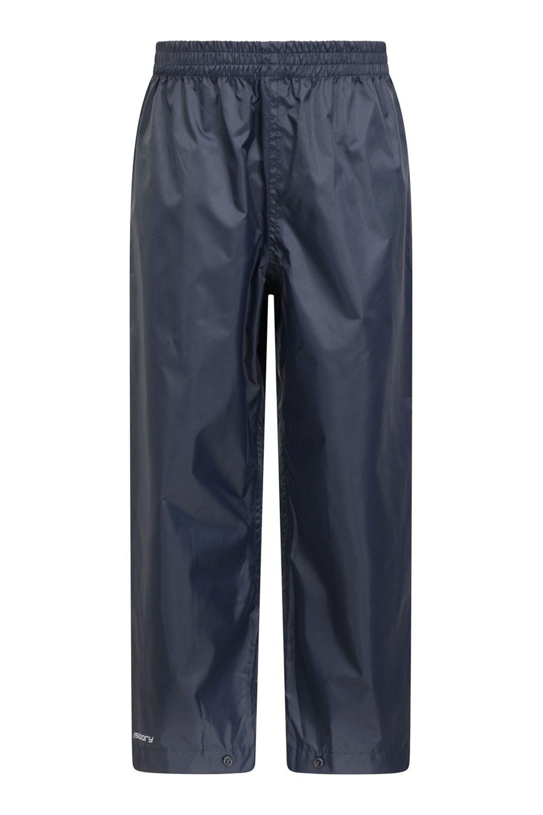 Buy Mountain Warehouse Blue Pakka Waterproof Over Trousers Kids from the Next UK online shop