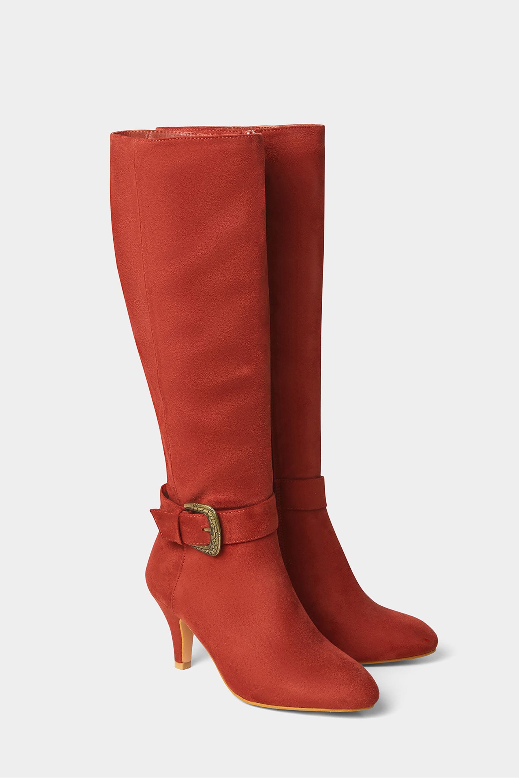 Buy Joe Browns Orange Detailed Buckle Up Boots from Next Luxembourg