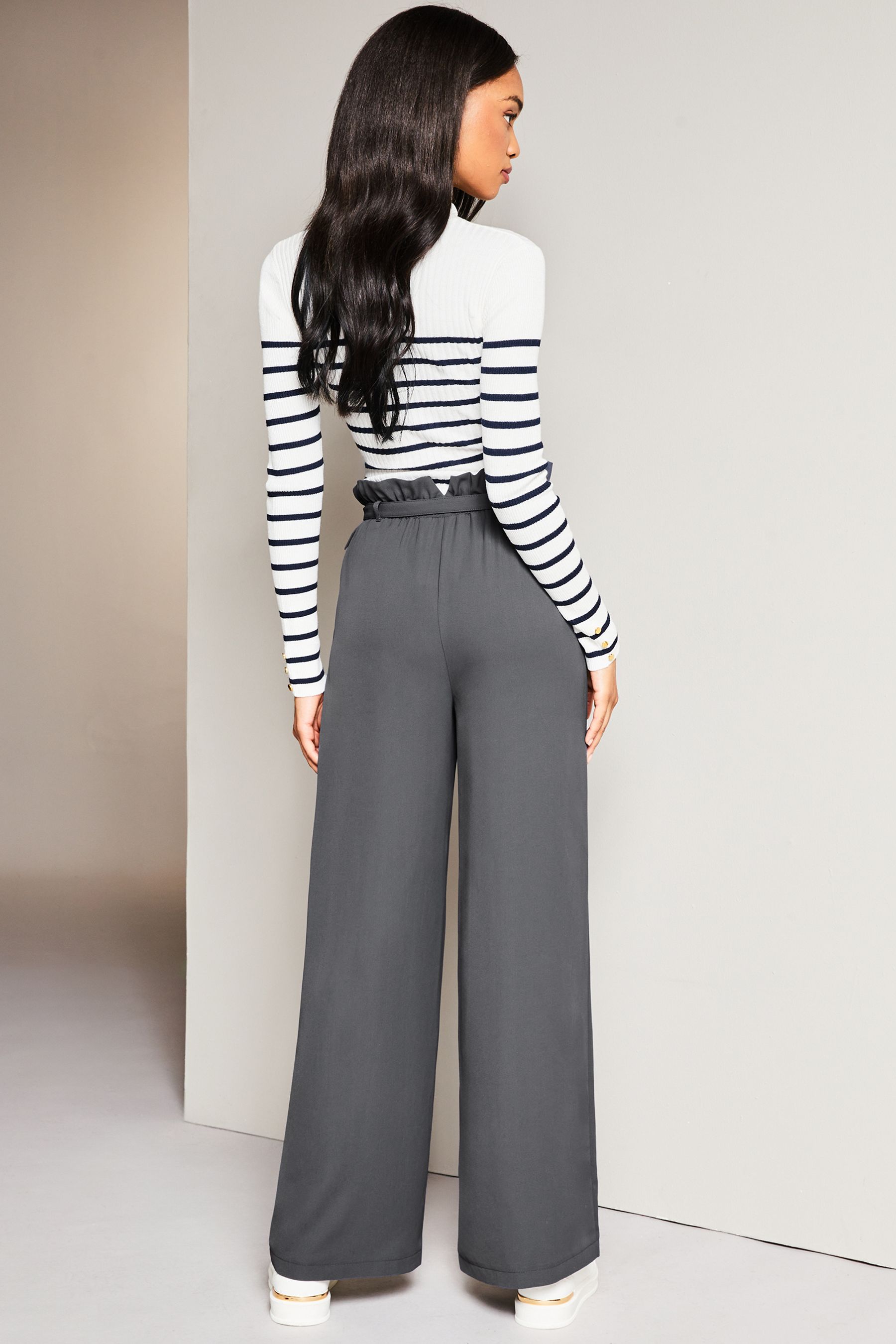 Tailored paperbag trousers discount
