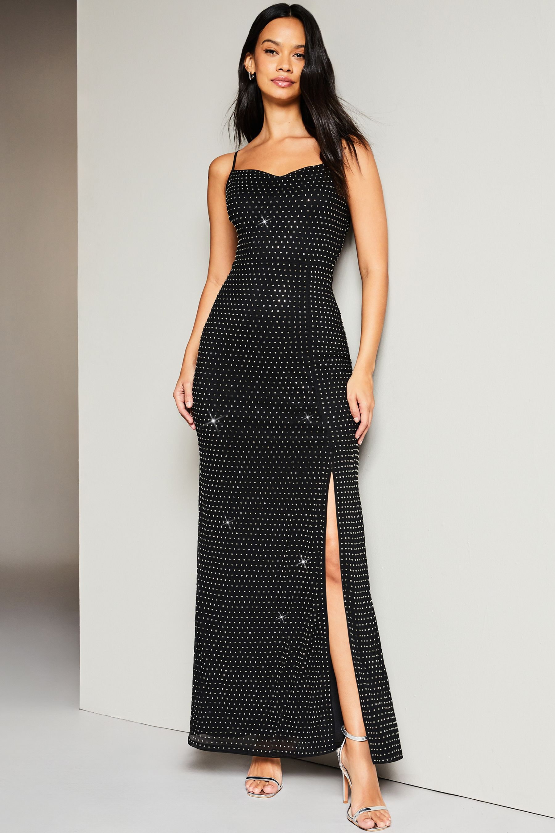 Lipsy cowl maxi dress shop