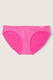 Victoria's Secret PINK Atomic Pink Marl Bikini Seamless Knickers - Image 1 of 1