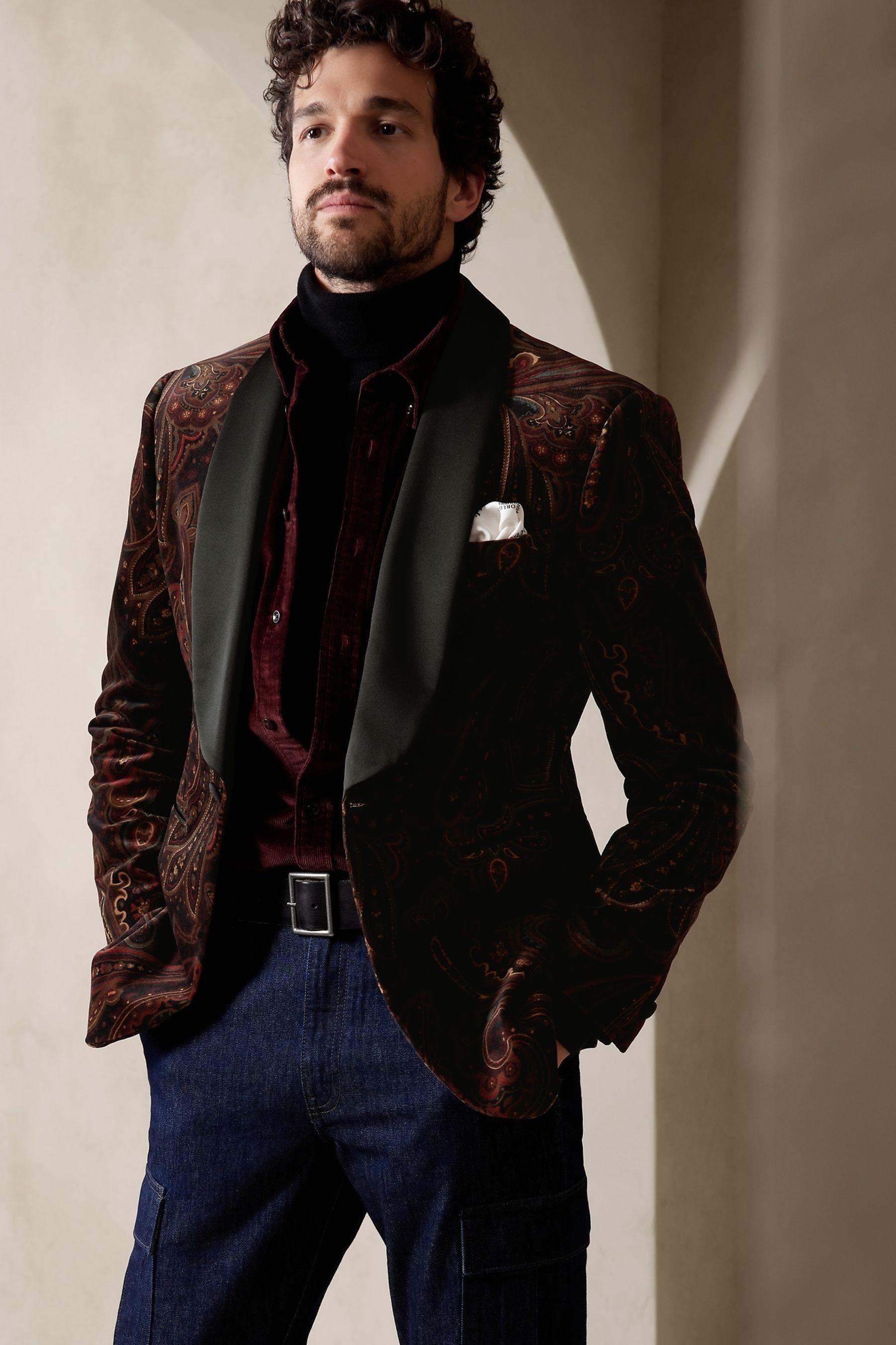 Blazer paisley store