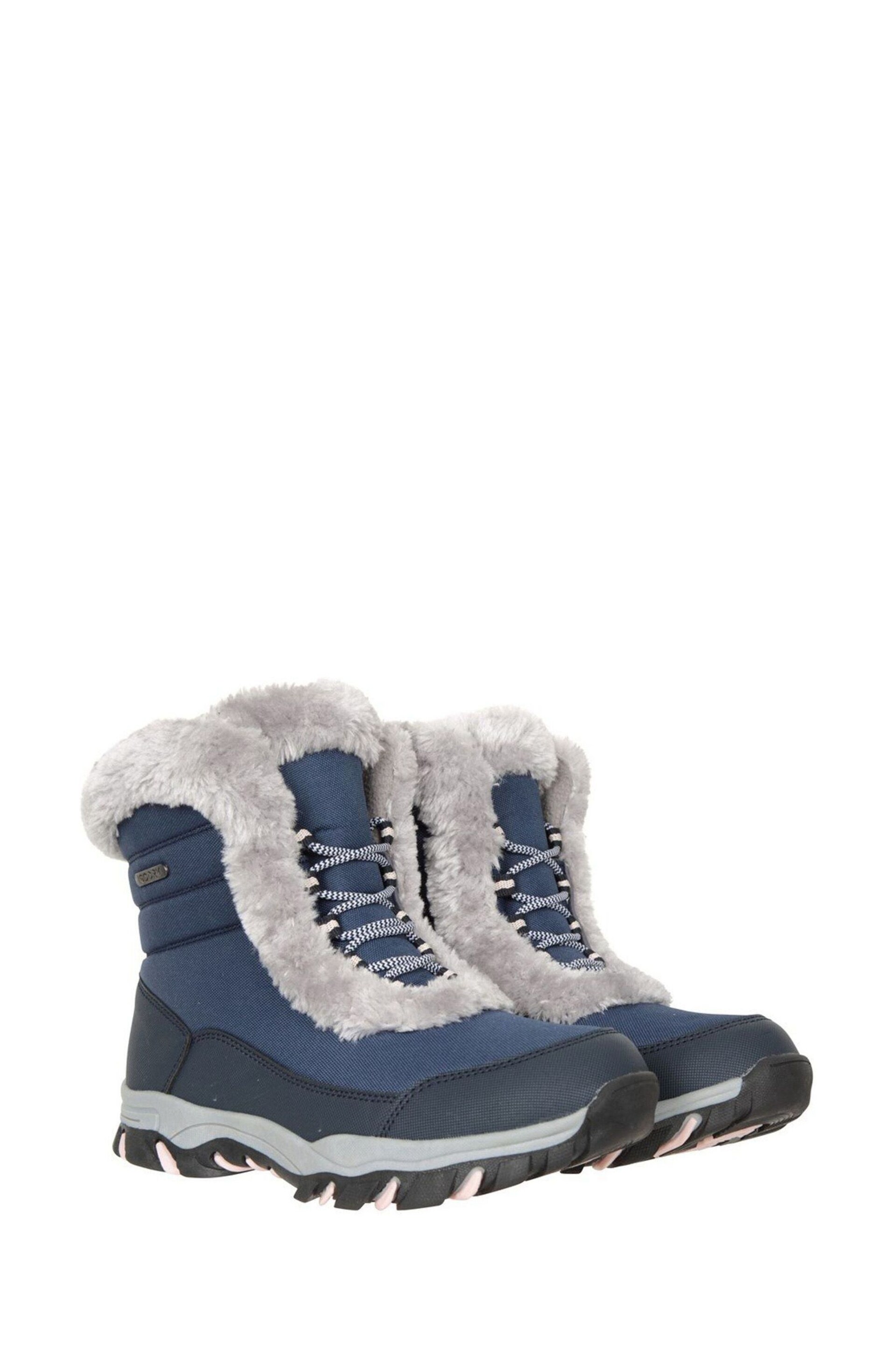 Mountain Warehouse Blue Ohio Short Thermal Snow Boots - Image 1 of 3