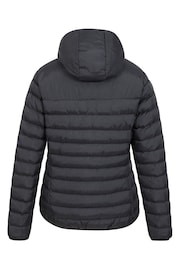 Mountain Warehouse Black Seasons Faux Fur Lined Padded Jacket - Image 3 of 3