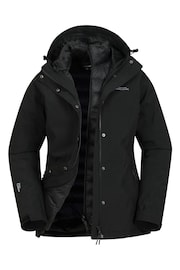 Mountain Warehouse Black Alaskan 3 in 1 Waterproof Jacket - Womens - Image 1 of 4
