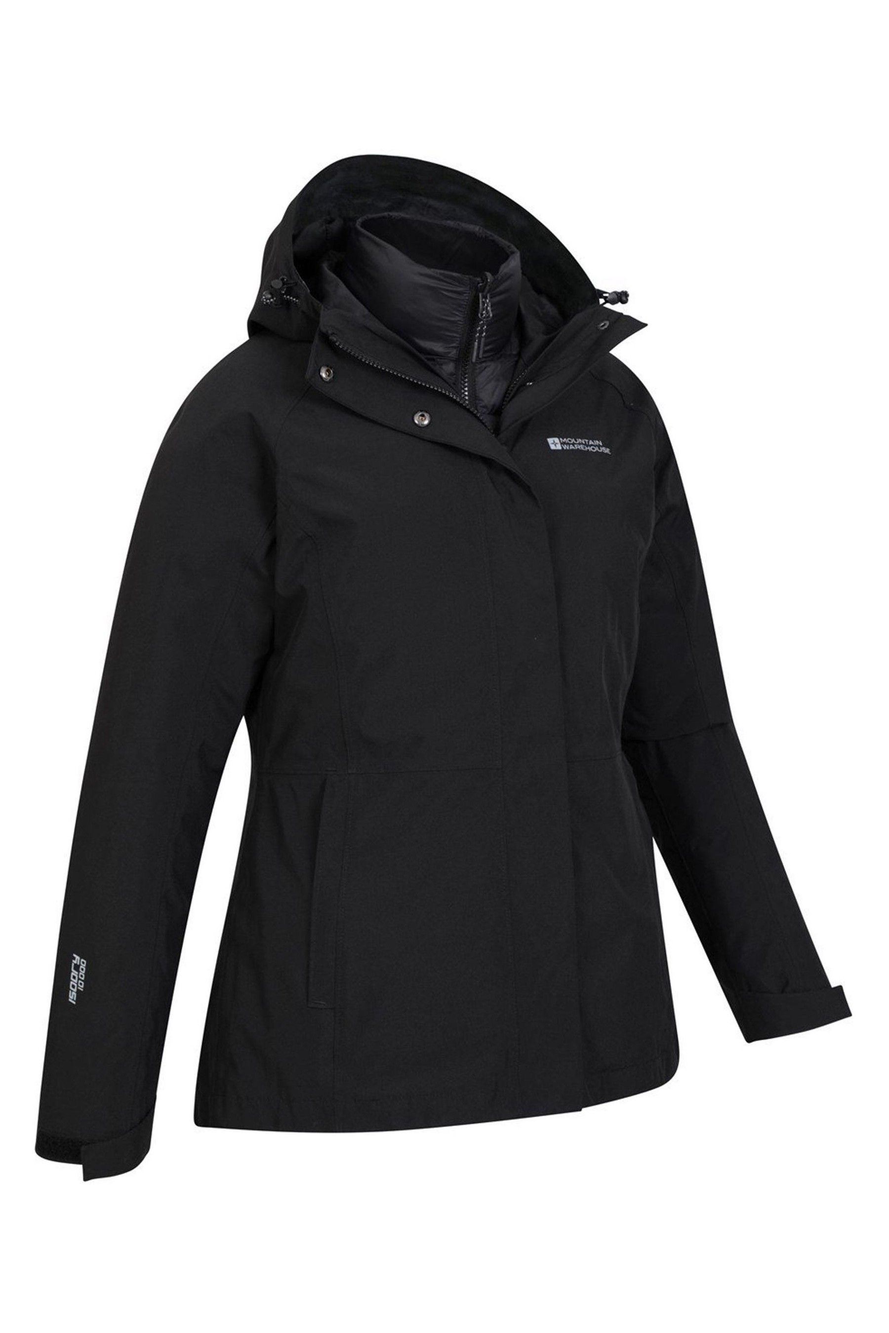Buy Mountain Warehouse Black Alaskan 3 in 1 Waterproof Jacket Womens from Next Australia