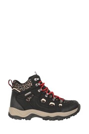 Mountain Warehouse Black/ Nude Adventurer Printed Waterproof Boots - Womens - Image 2 of 3