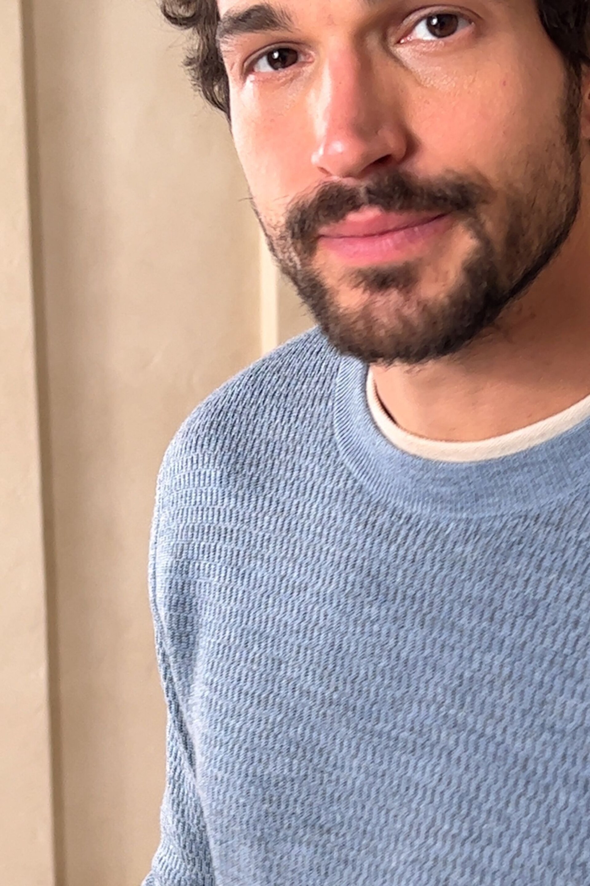 Banana Republic Blue Sante Merino Jumper - Image 2 of 2