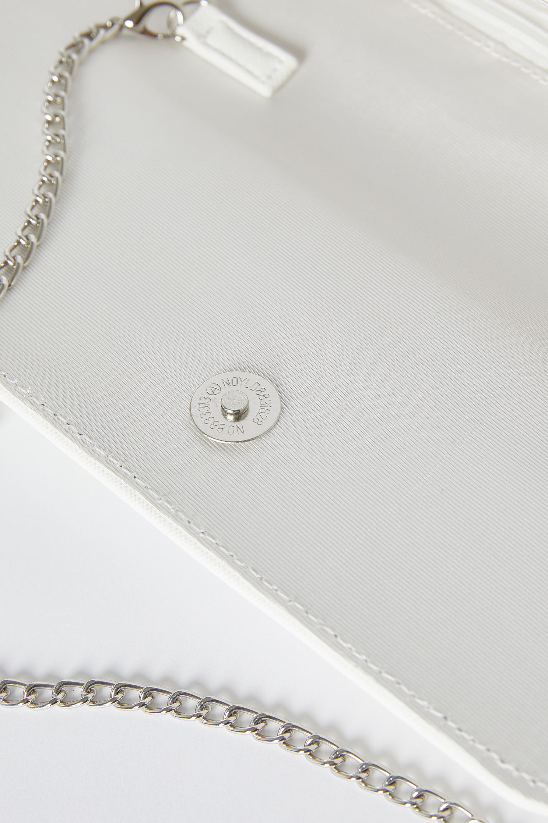 Buy Lipsy White Envelope Clutch Occasion Bag from Next Denmark