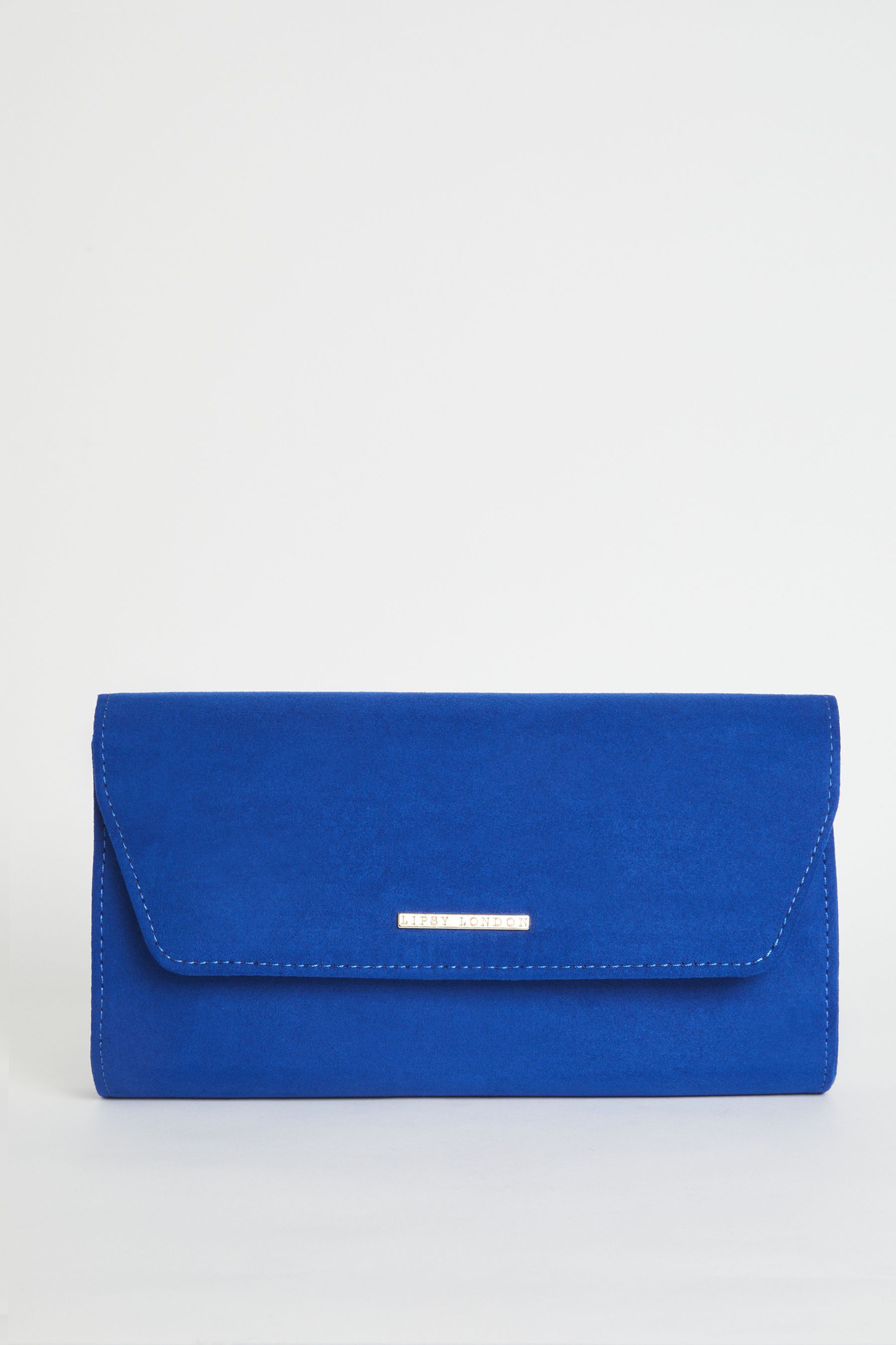 Buy Lipsy Cobalt Blue Envelope Clutch Occasion Bag from Next Ireland