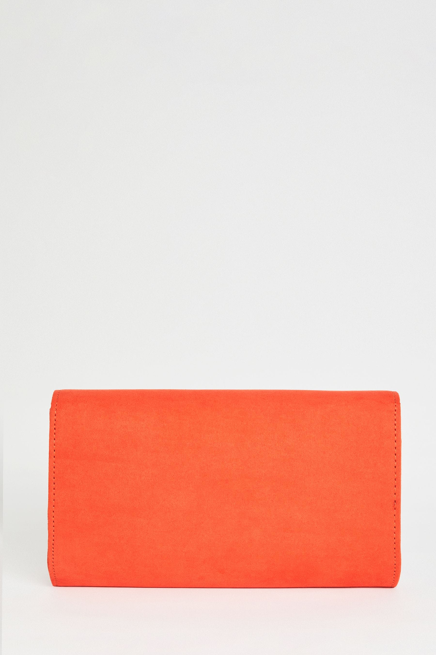 Buy Lipsy Orange Envelope Clutch Occasion Bag from Next Luxembourg
