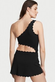 Victoria's Secret Black Scallop Swim Dress - Image 2 of 3