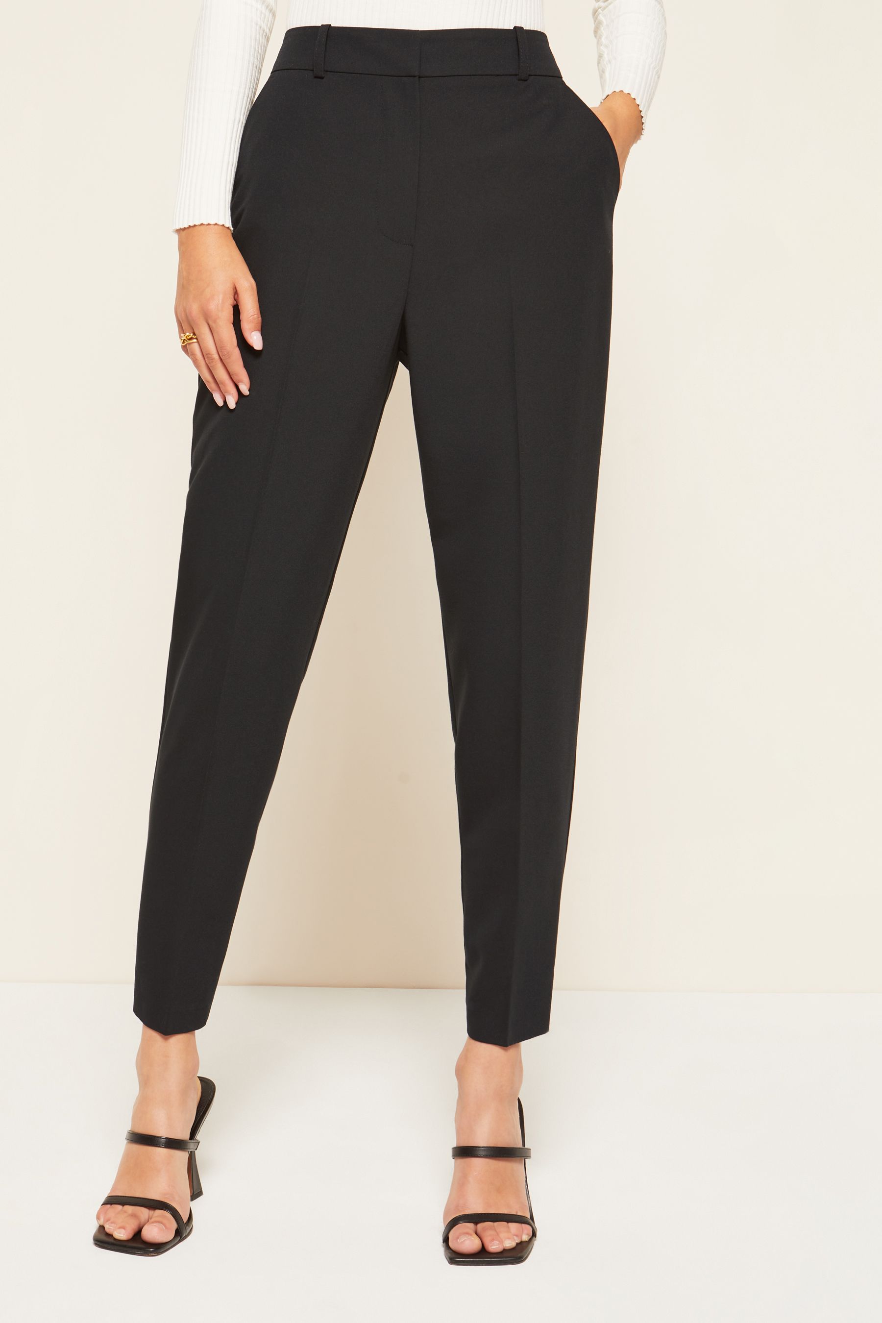 Next womens ankle grazer trousers clearance