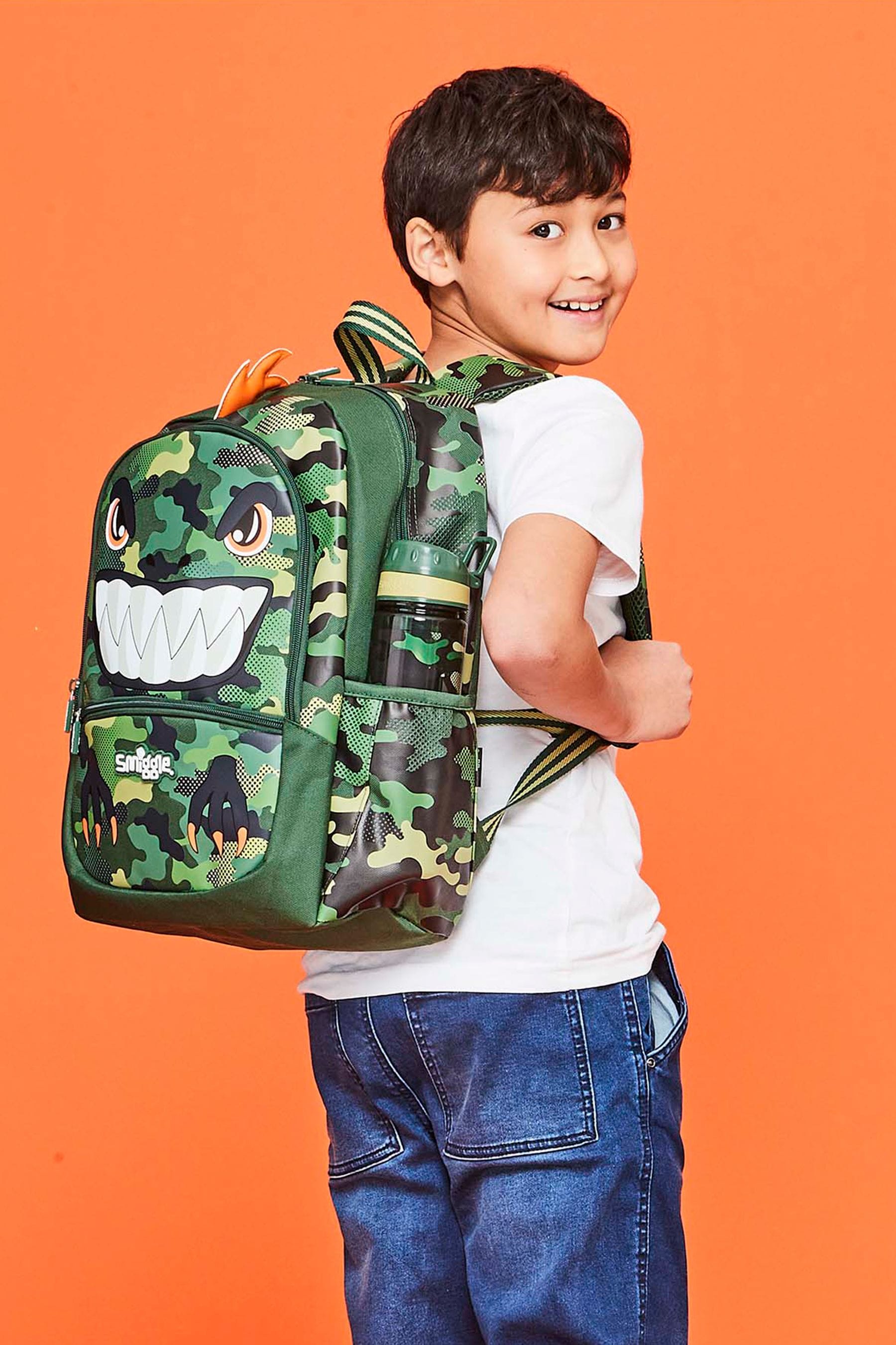 Smiggle Green Best Budz Classic Backpack