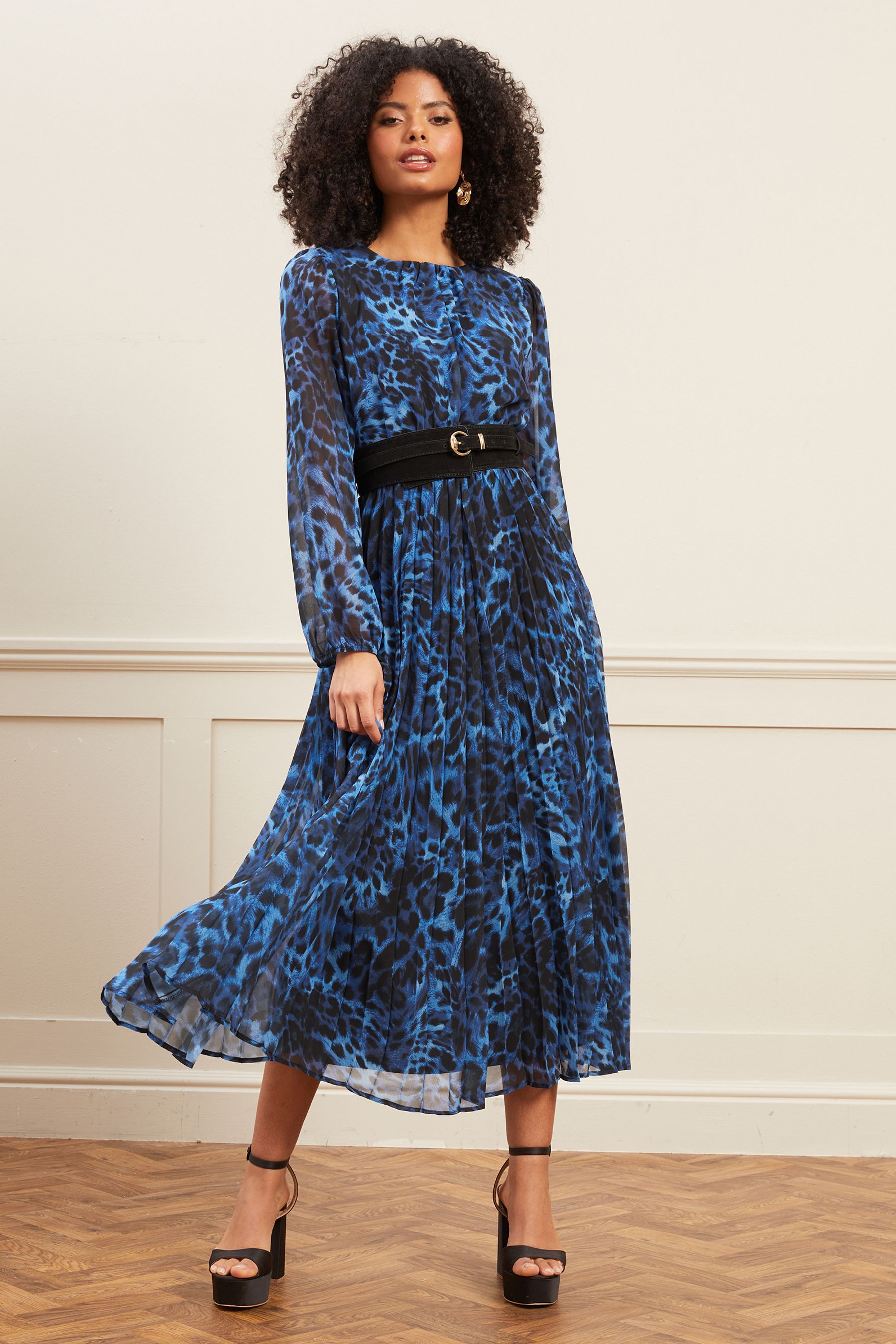 Next animal print midi dress new arrivals