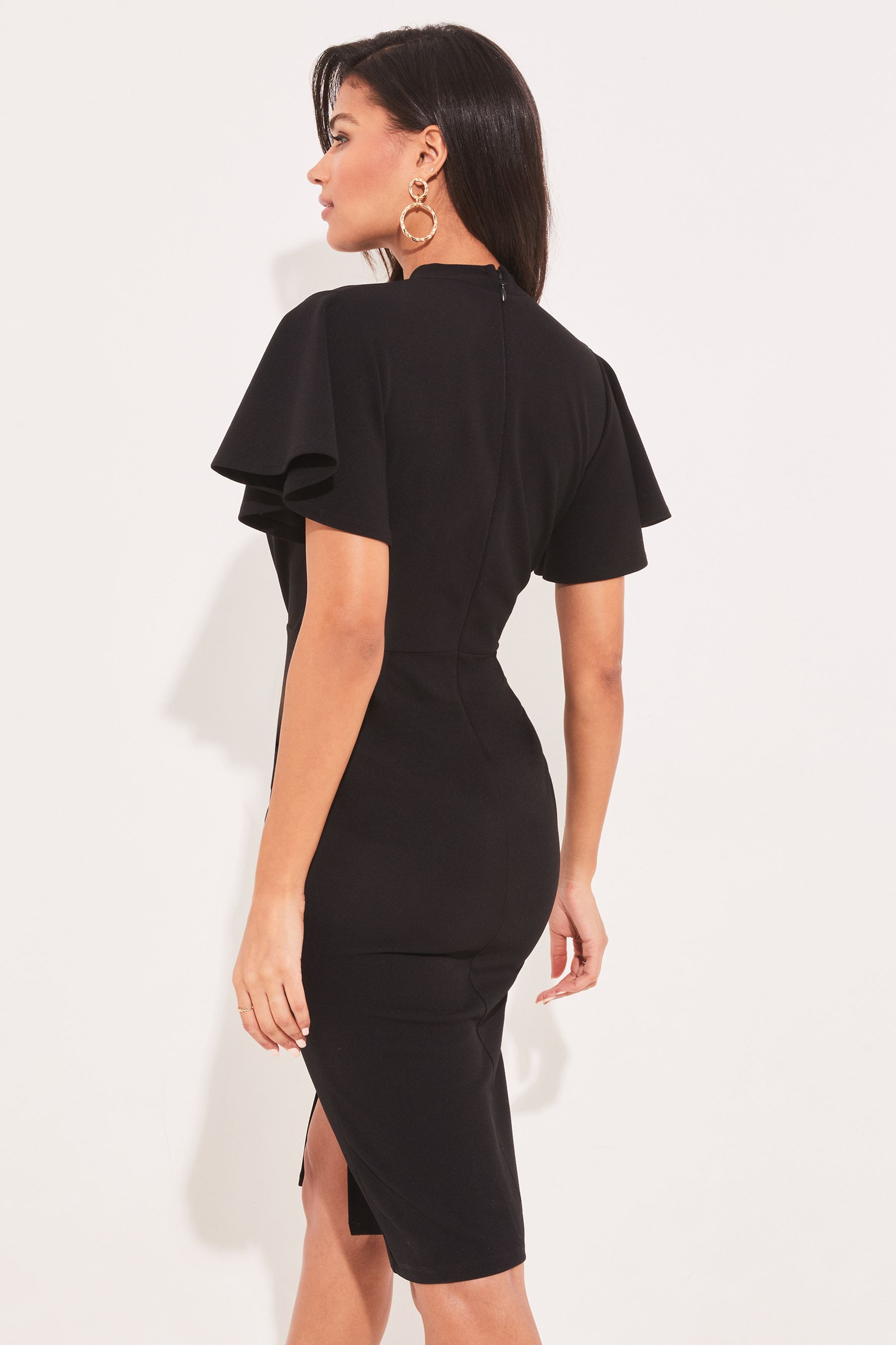 Lipsy black tie dresses sale
