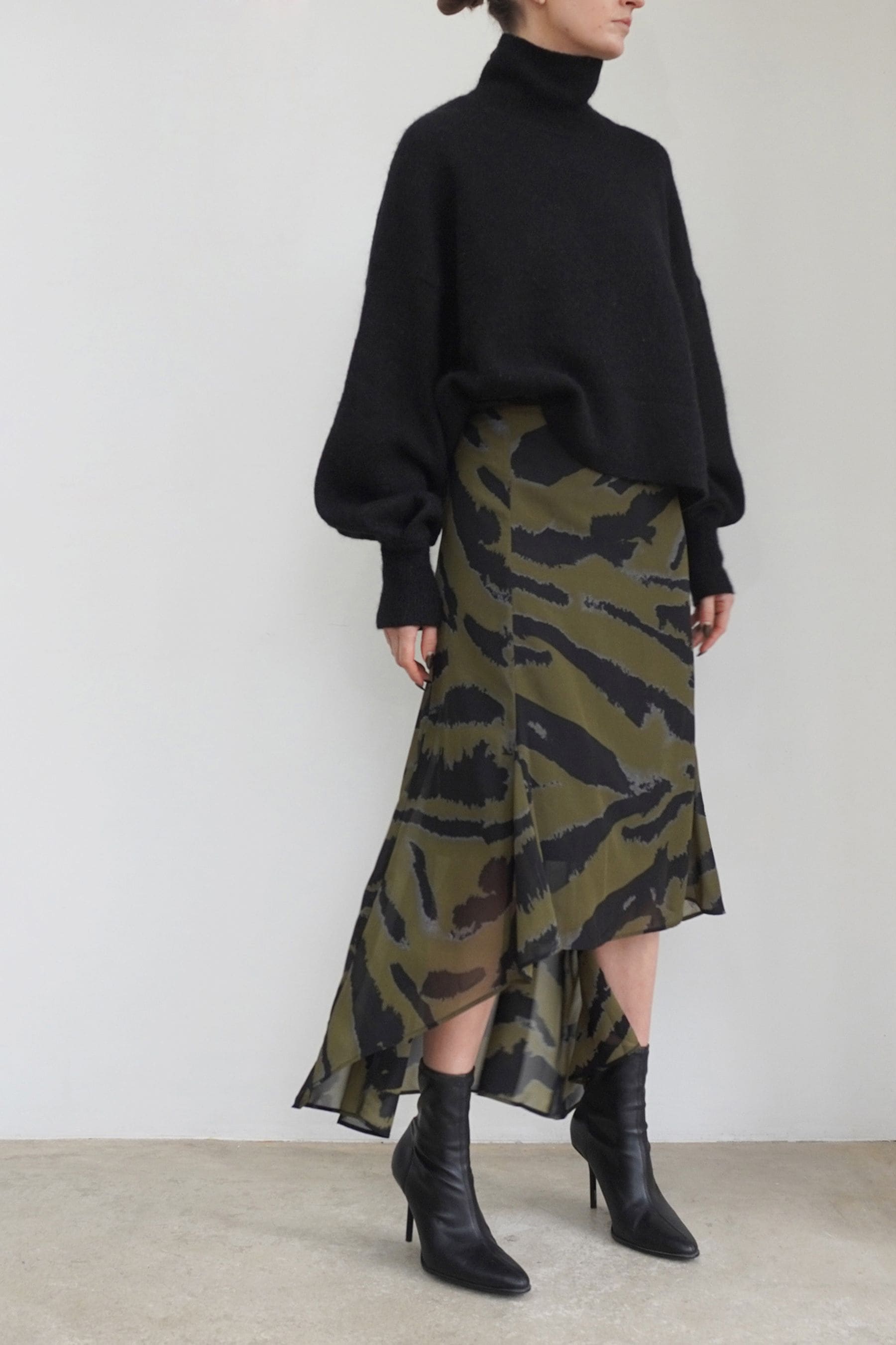 Religion wrap midi skirt new arrivals