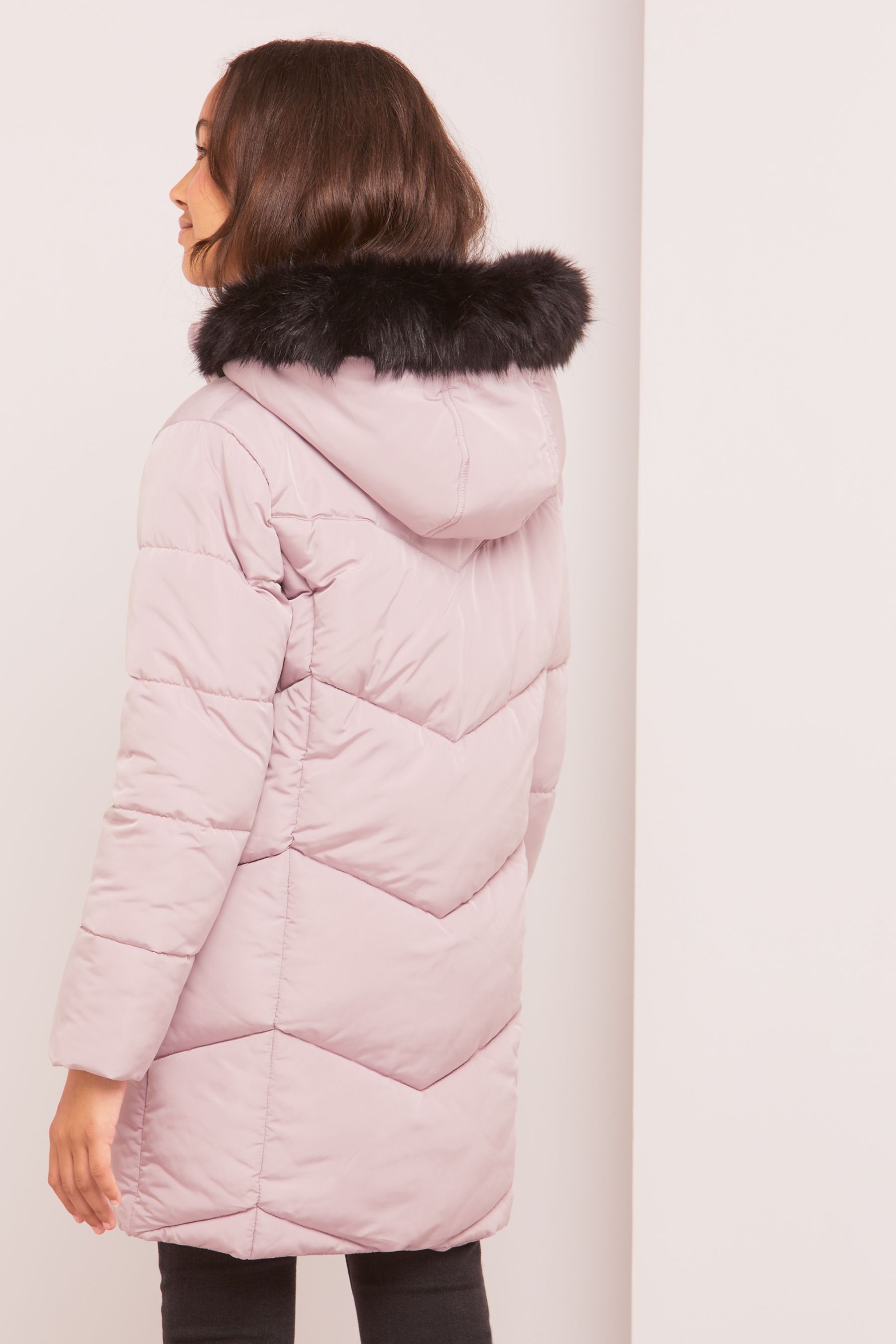 Buy Lipsy Lilac Purple Shower Resistant Duvet Coat from Next Austria