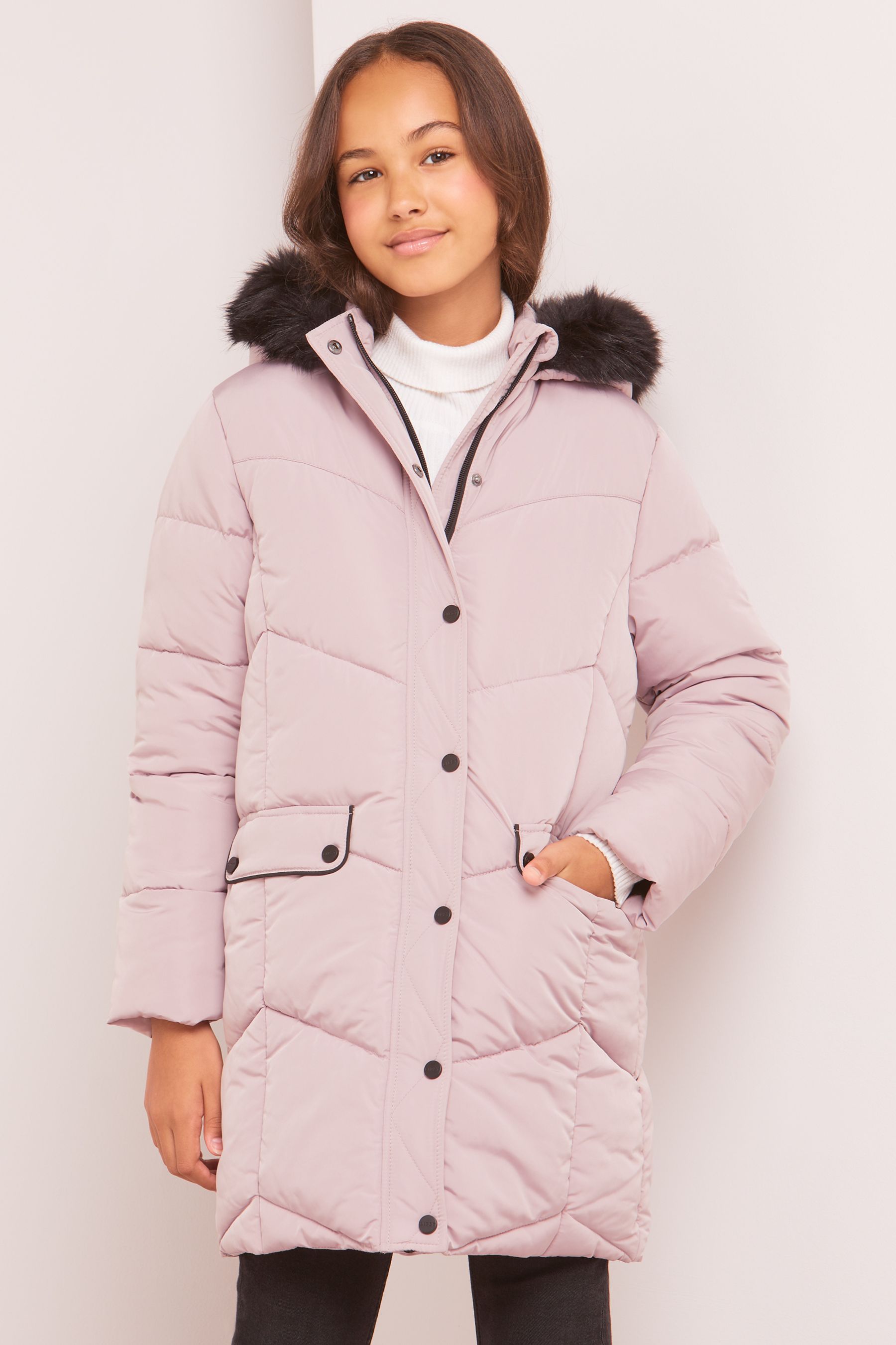 Lipsy faux down duvet padded coat new arrivals