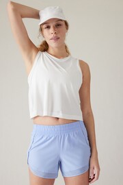 Athleta White Ultimate Muscle Tank Top - Image 6 of 8