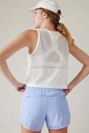 Athleta White Ultimate Muscle Tank Top - Image 7 of 8
