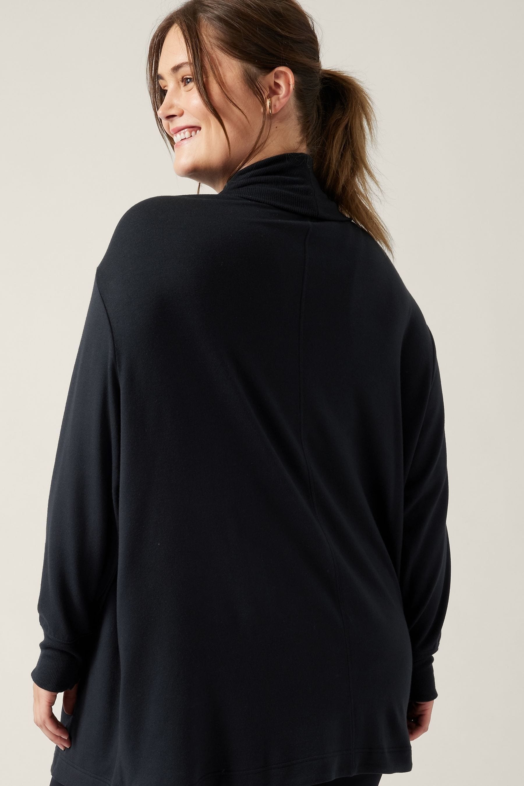 Athleta black cardigan hotsell