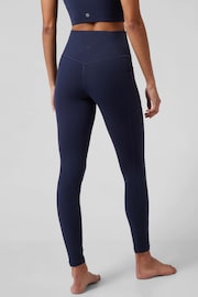 Athleta Blue Full Length Salutation High Waisted Pocket Leggings - Image 2 of 2