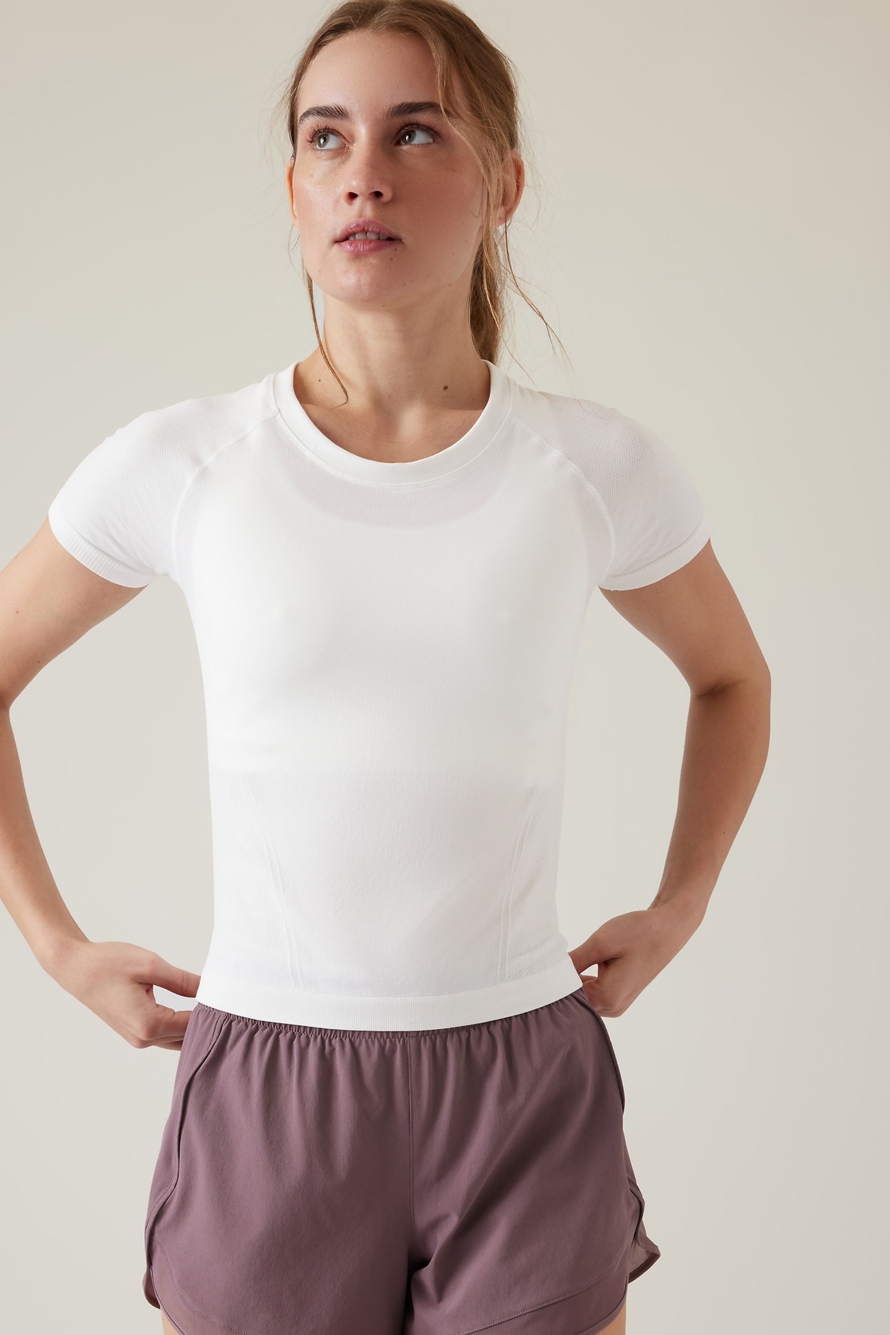 Athleta white shorts new arrivals