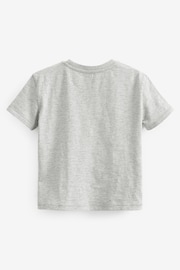 Gap Grey Pocket Short Sleeve Crew Neck T-Shirt (4-13yrs) - Image 2 of 3