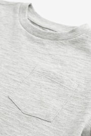 Gap Grey Pocket Short Sleeve Crew Neck T-Shirt (4-13yrs) - Image 3 of 3