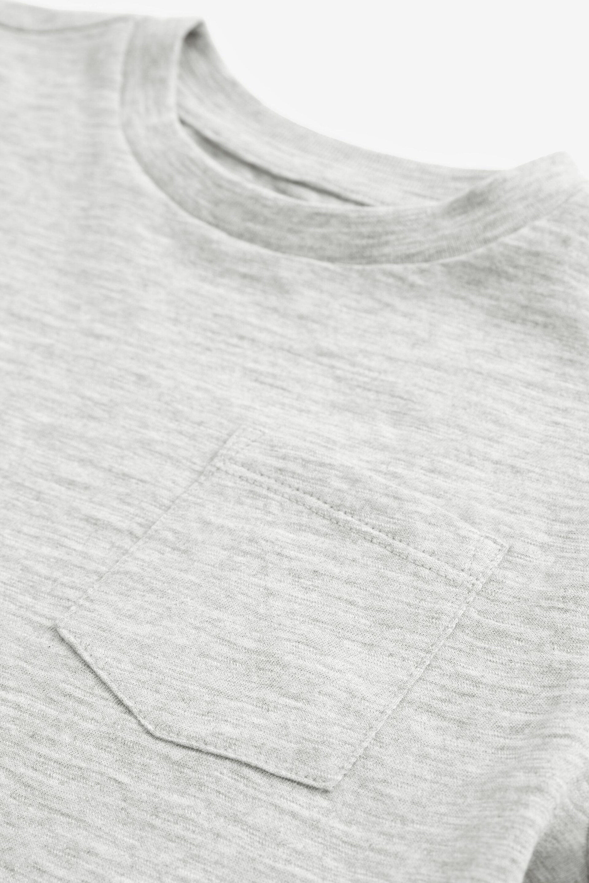 Gap Grey Pocket Short Sleeve Crew Neck T-Shirt (4-13yrs) - Image 3 of 3