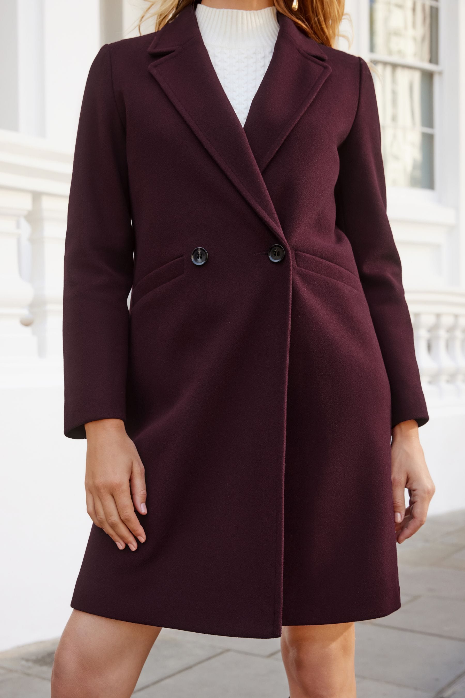 Next berry coat top