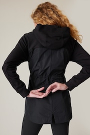 Athleta Black Triumph Hooded Jacket - Image 4 of 6