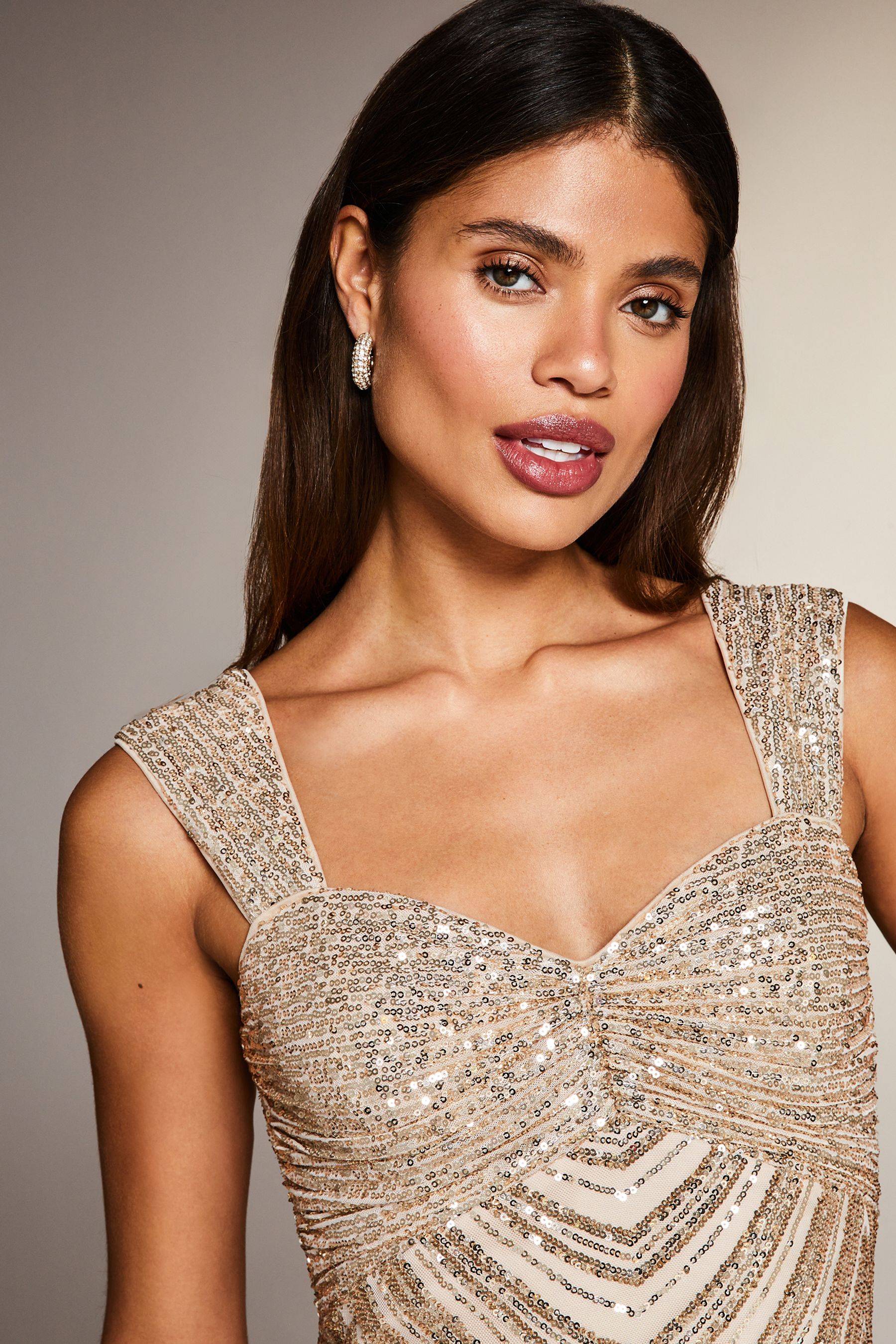 Lipsy gold dress sales