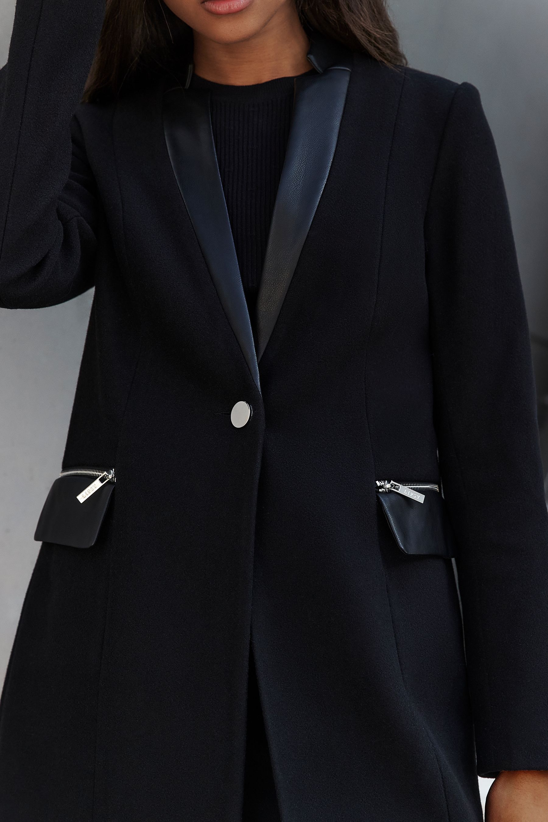 Lipsy zip pocket blazer 2025