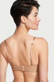 Victoria's Secret Praline Nude Strapless Lace Balcony Minimiser Bra - Image 2 of 5