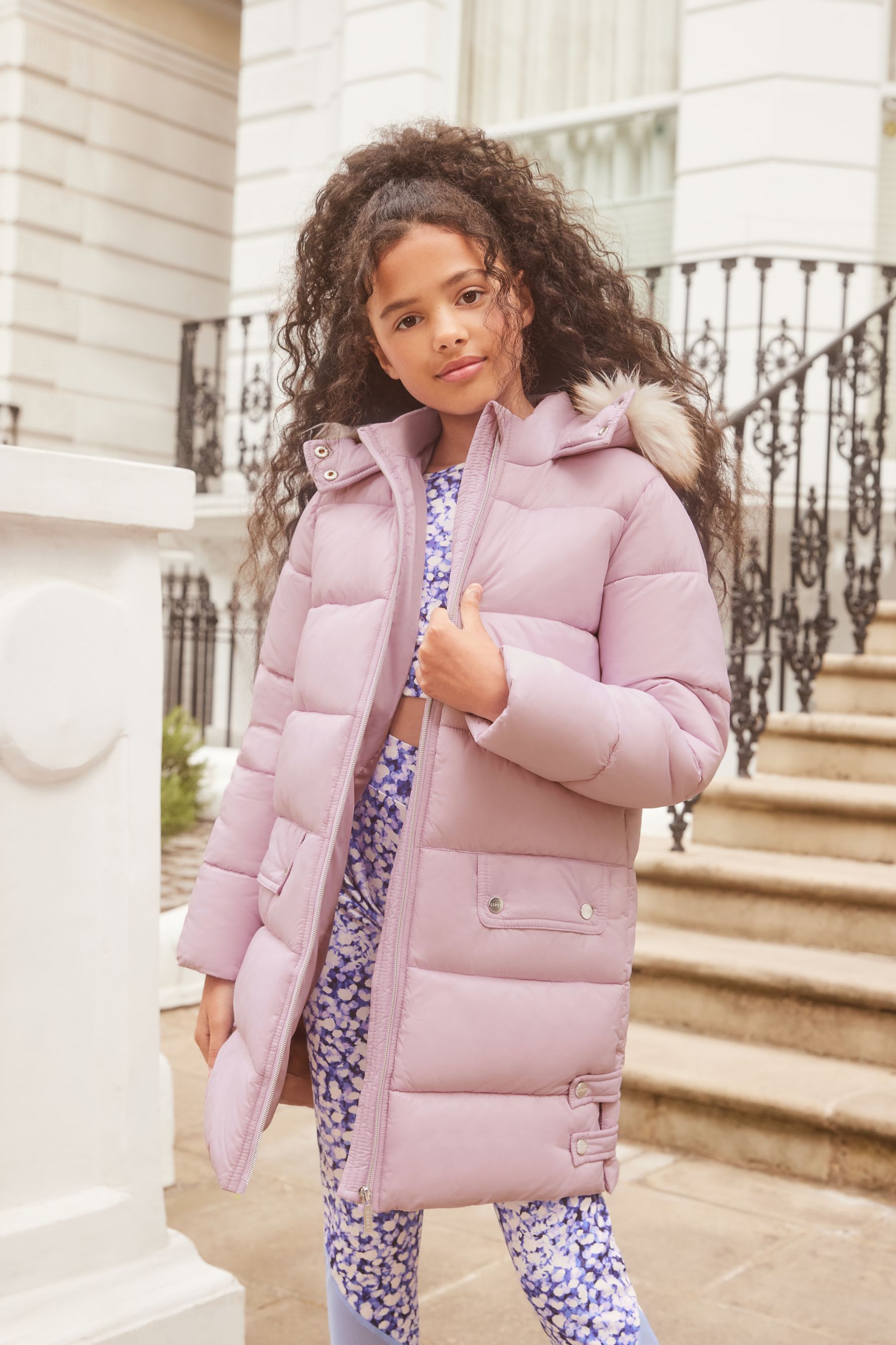 Lilac coat womens 2025